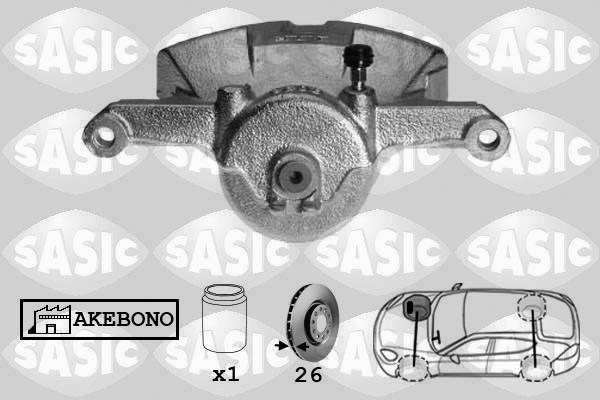Brake Caliper SASIC 6506181