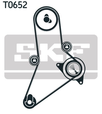 Timing Belt Kit skf VKMA02383 2