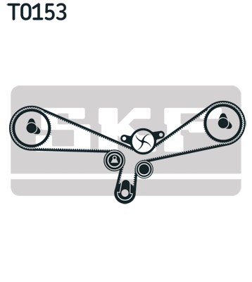 Timing Belt Kit skf VKMA01903 2