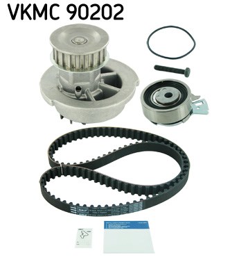 Water Pump & Timing Belt Kit skf VKMC90202