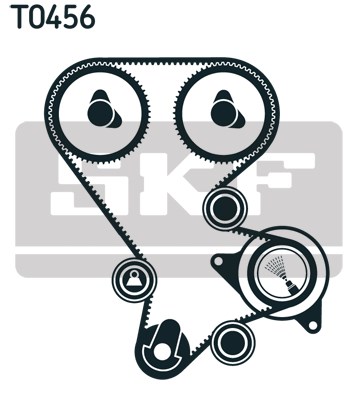 Timing Belt Kit skf VKMA94508 2