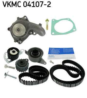 Water Pump & Timing Belt Kit skf VKMC041072
