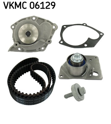 Water Pump & Timing Belt Kit skf VKMC06129