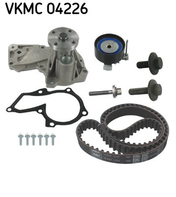Water Pump & Timing Belt Kit skf VKMC04226
