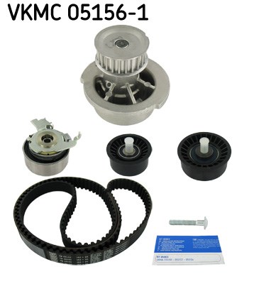 Water Pump & Timing Belt Kit skf VKMC051561