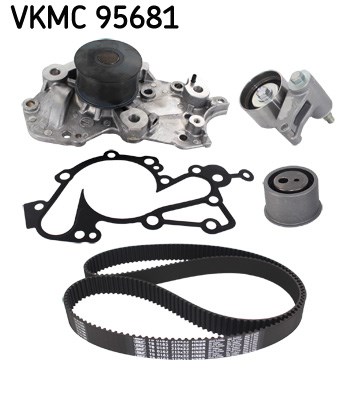 Water Pump & Timing Belt Kit skf VKMC95681