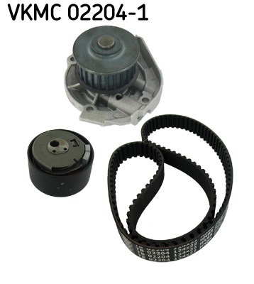 Water Pump & Timing Belt Kit skf VKMC022041