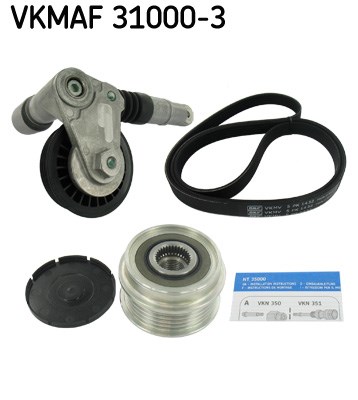 V-Ribbed Belt Set skf VKMAF310003