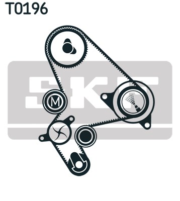 Timing Belt Kit skf VKMA03248 2