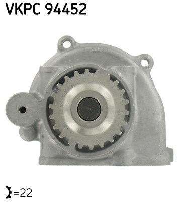 Water Pump, engine cooling skf VKPC94452