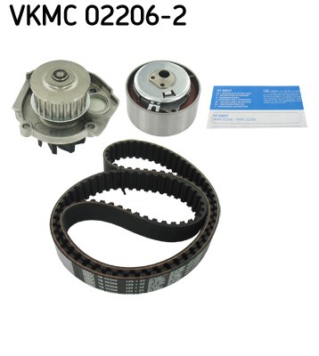 Water Pump & Timing Belt Kit skf VKMC022062