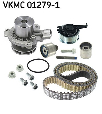 Water Pump & Timing Belt Kit skf VKMC012791