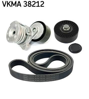 V-Ribbed Belt Set skf VKMA38212 2