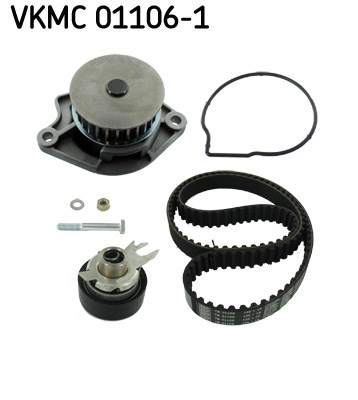 Water Pump & Timing Belt Kit skf VKMC011061