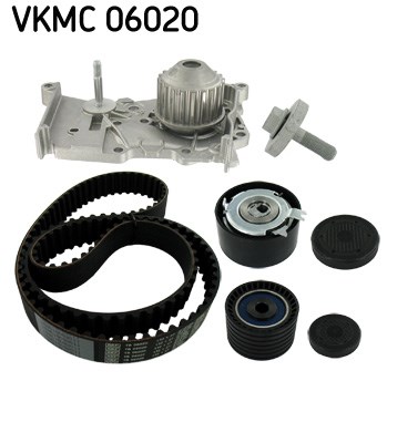 Water Pump & Timing Belt Kit skf VKMC06020