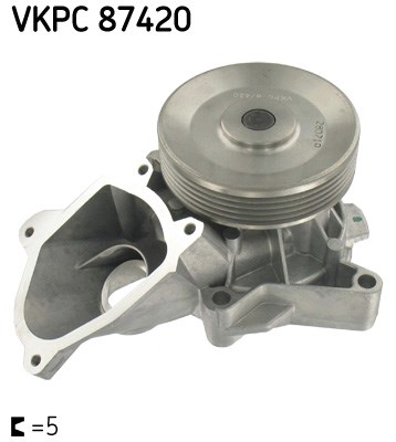 Water Pump, engine cooling skf VKPC87420