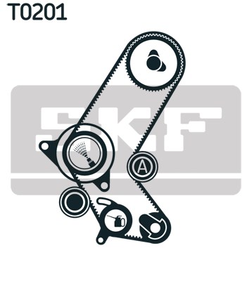 Timing Belt Kit skf VKMA05700 2