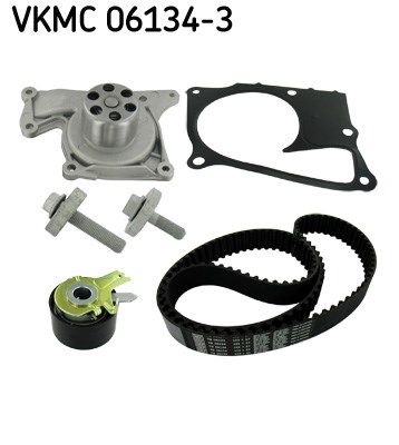 Water Pump & Timing Belt Kit skf VKMC061343