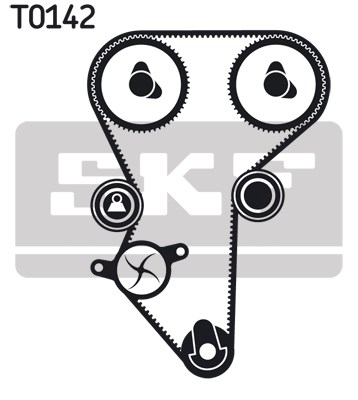 Timing Belt Kit skf VKMA03214 2