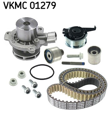 Water Pump & Timing Belt Kit skf VKMC01279
