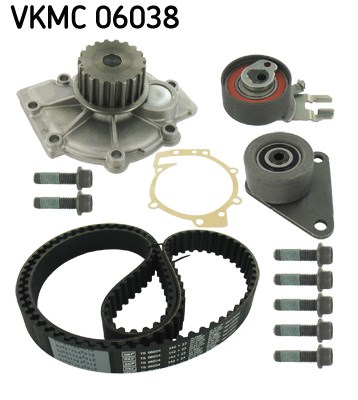 Water Pump & Timing Belt Kit skf VKMC06038