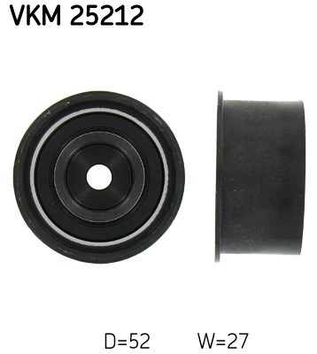 Deflection/Guide Pulley, timing belt skf VKM25212