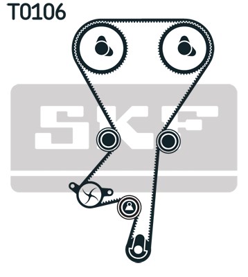 Timing Belt Kit skf VKMA05220 2