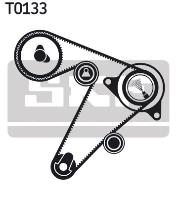 Timing Belt Kit skf VKMA06501 2