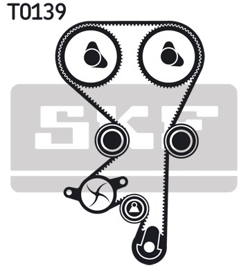Timing Belt Kit skf VKMA05224 2