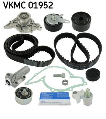 Water Pump & Timing Belt Kit skf VKMC01952