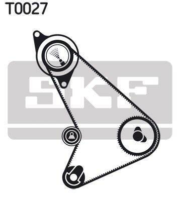 Timing Belt Kit skf VKMA04301 2