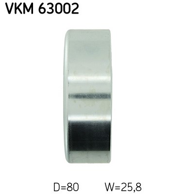 Deflection/Guide Pulley, V-ribbed belt skf VKM63002 3