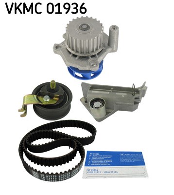 Water Pump & Timing Belt Kit skf VKMC01936