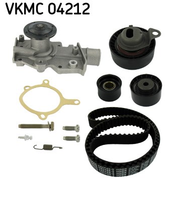 Water Pump & Timing Belt Kit skf VKMC04212