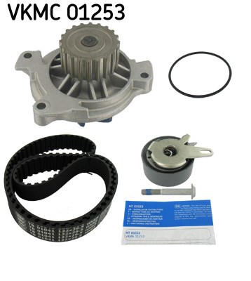 Water Pump & Timing Belt Kit skf VKMC01253
