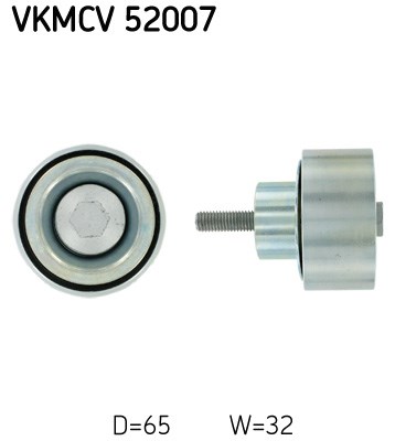 Deflection/Guide Pulley, V-ribbed belt skf VKMCV52007