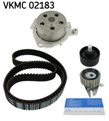 Water Pump & Timing Belt Kit skf VKMC02183