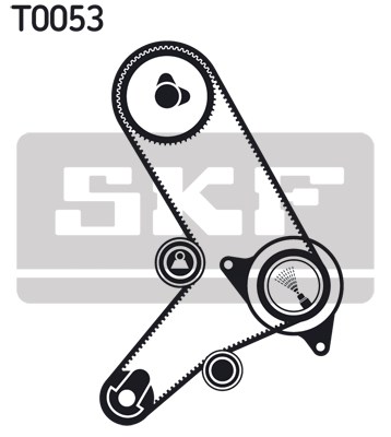 Timing Belt Kit skf VKMA02152 2