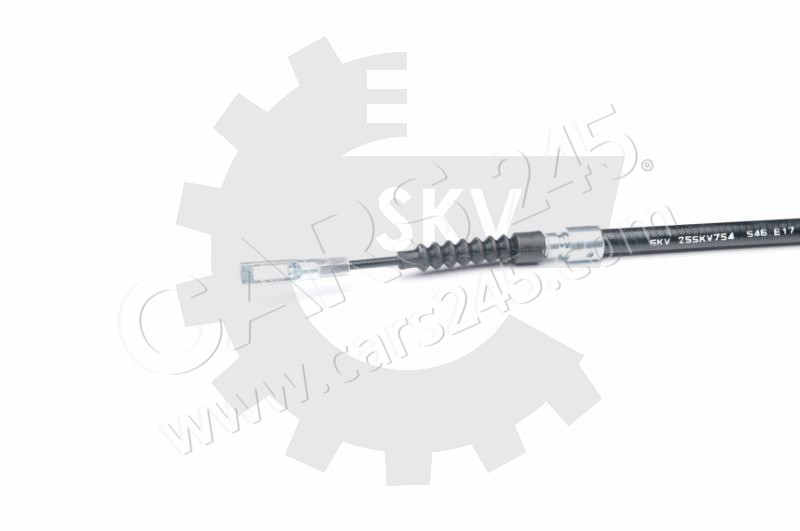 Cable Pull, parking brake SKV Germany 25SKV754 3