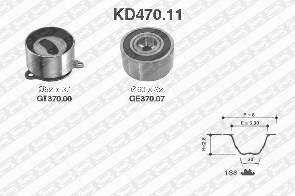 Timing Belt Kit SNR KD47011