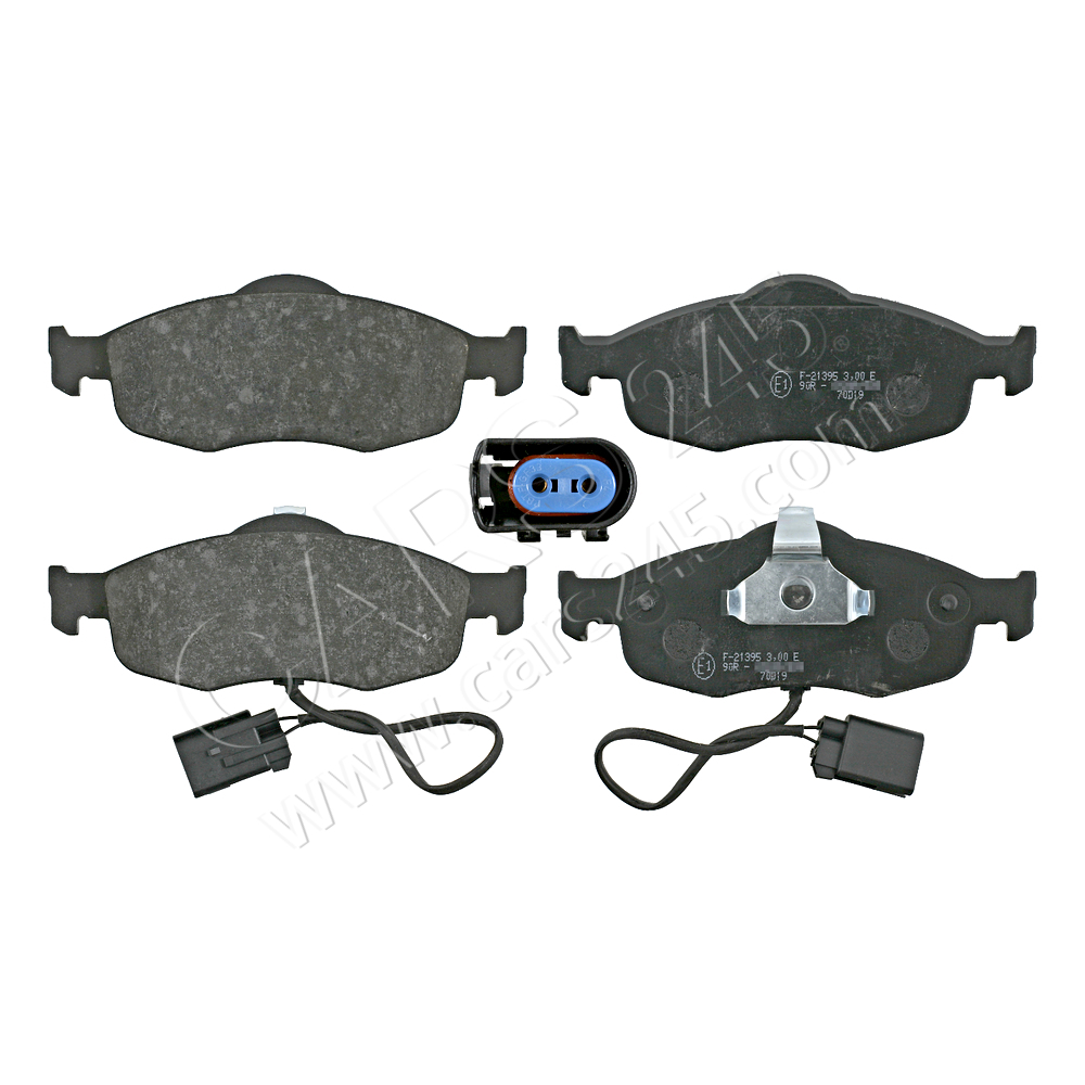 Brake Pad Set, disc brake SWAG 50916035