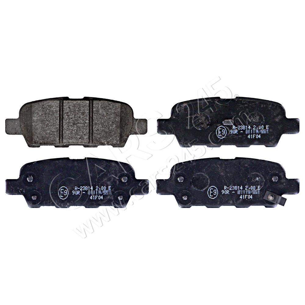 Brake Pad Set, disc brake SWAG 60116198
