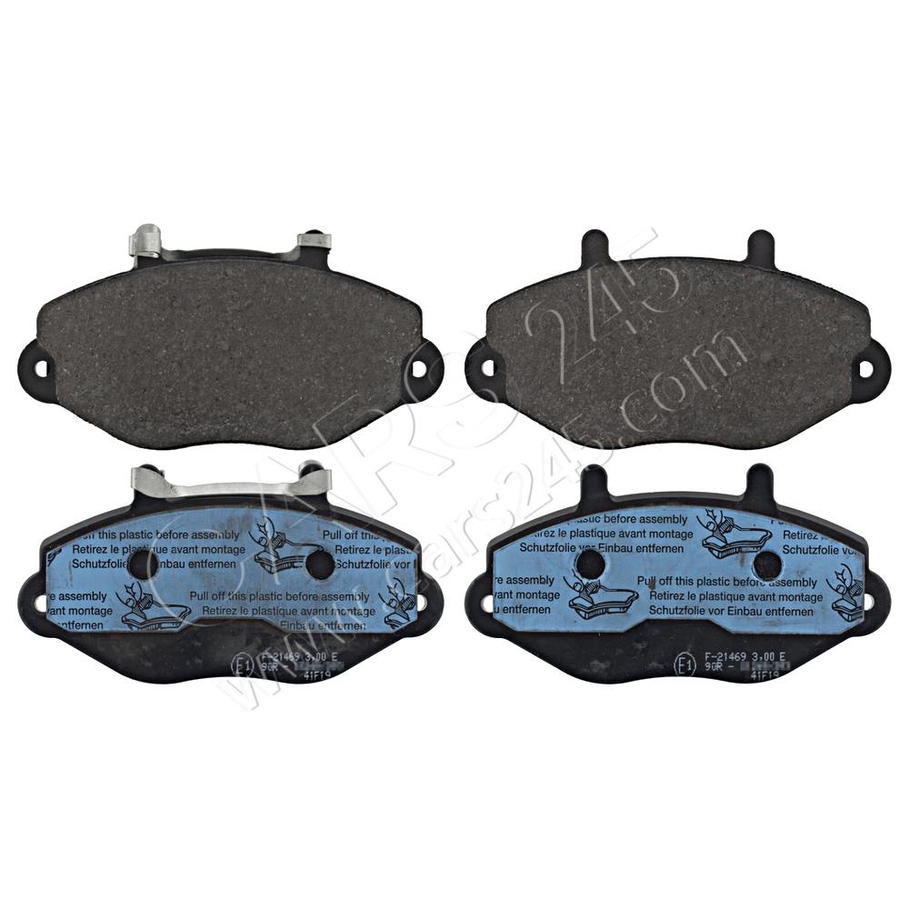 Brake Pad Set, disc brake SWAG 50116070