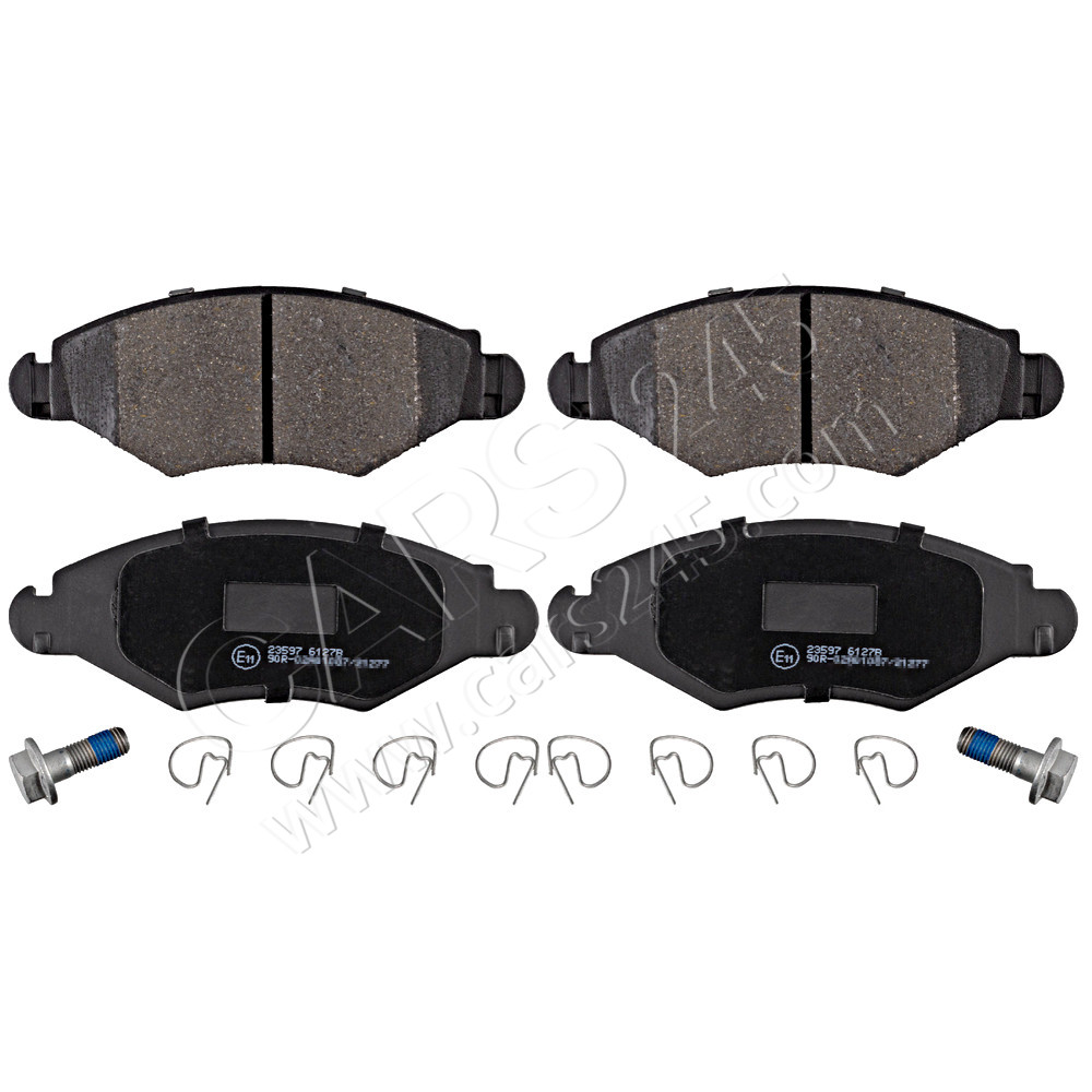 Brake Pad Set, disc brake SWAG 62916575