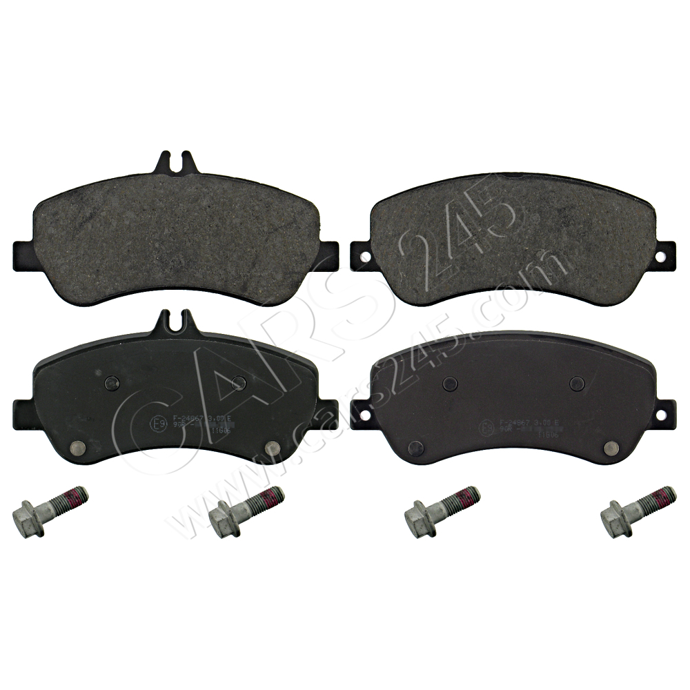 Brake Pad Set, disc brake SWAG 10916808