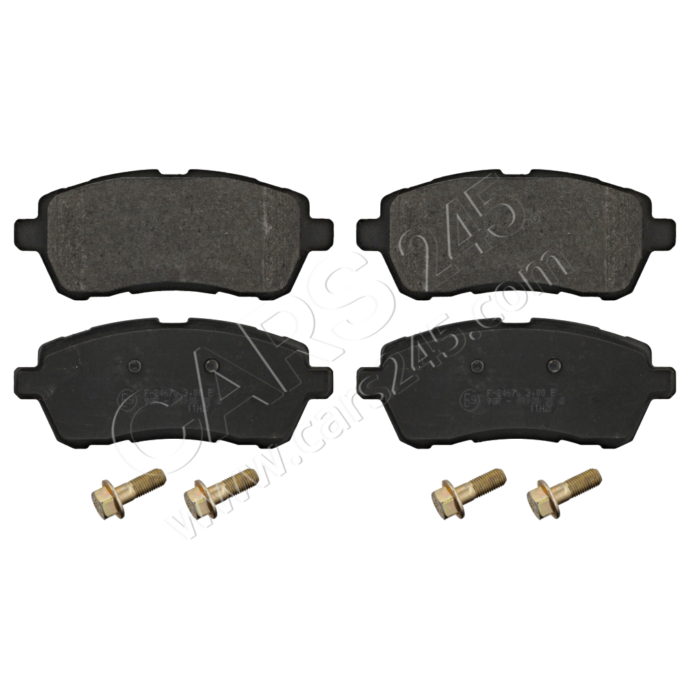 Brake Pad Set, disc brake SWAG 50916820