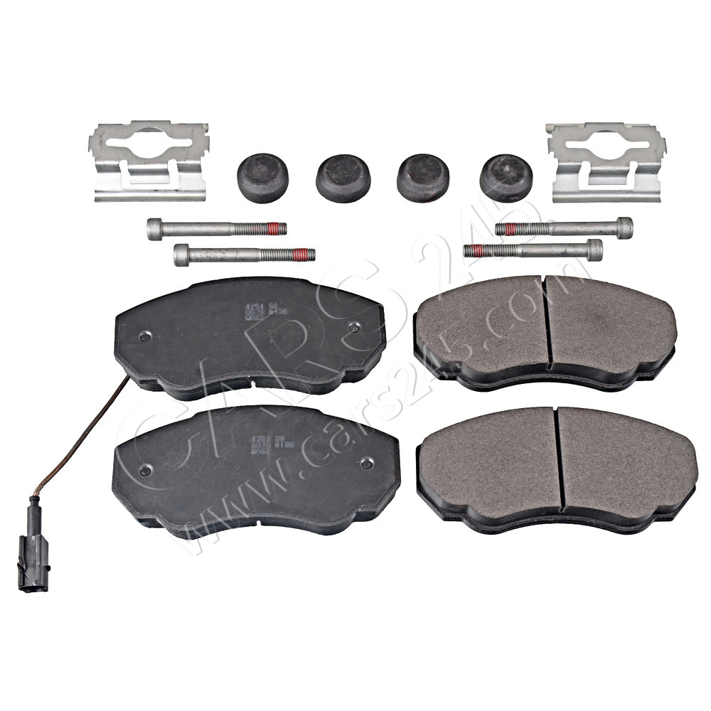 Brake Pad Set, disc brake SWAG 62116049