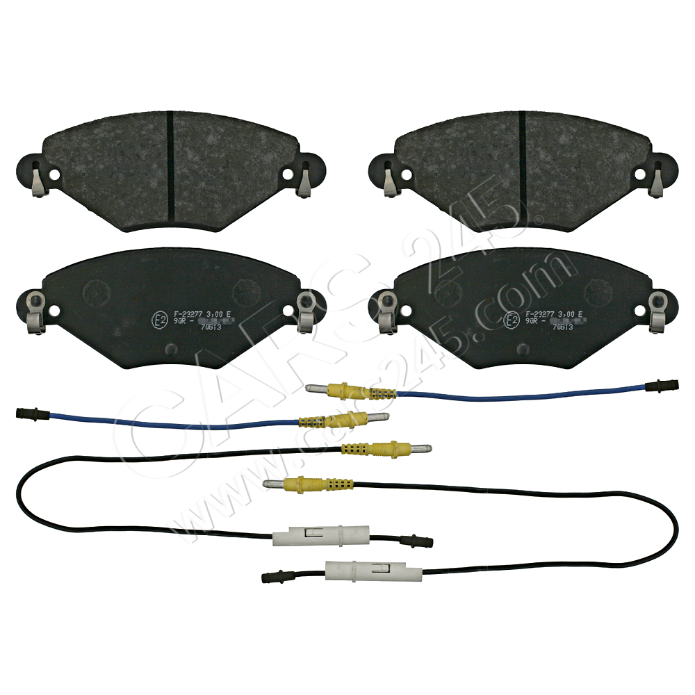 Brake Pad Set, disc brake SWAG 64916417