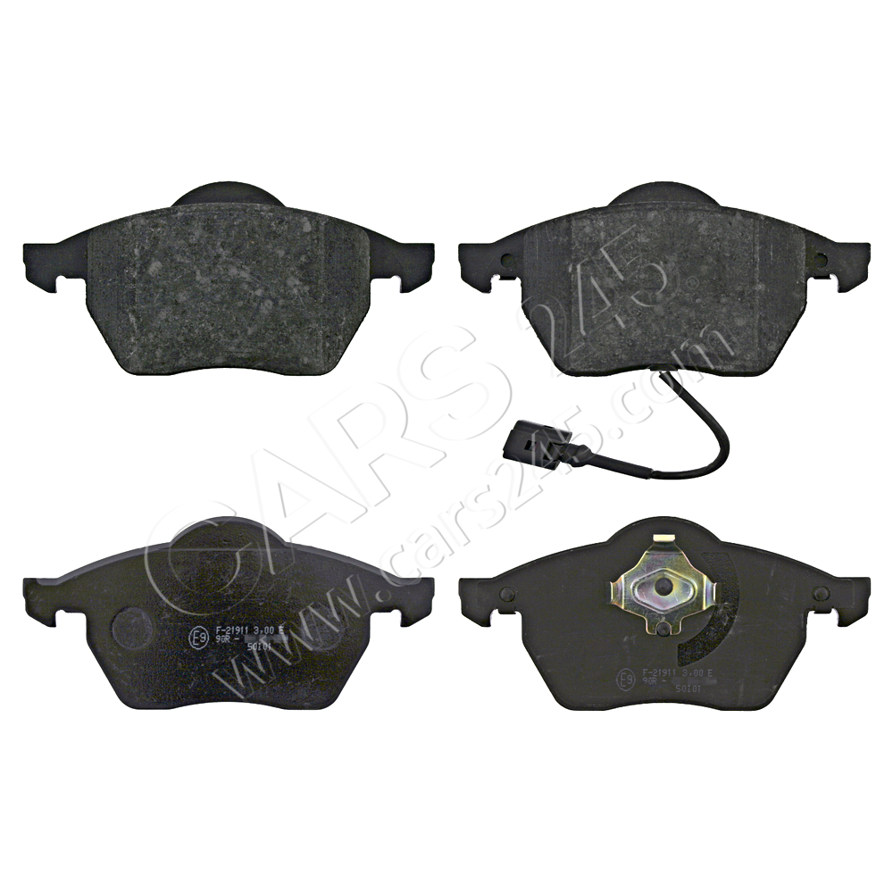 Brake Pad Set, disc brake SWAG 30916334