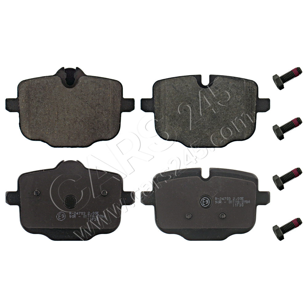 Brake Pad Set, disc brake SWAG 20916812